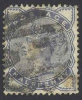 Great Britain Sc# 98 SG# 187 Used (a) 1884 ½p Slate Blue Queen Victoria - Nuovi