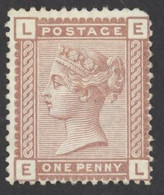 Great Britain Sc# 79 MH (b) 1880-1881 1p Red Brown Queen Victoria - Unused Stamps