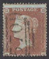 Great Britain Sc# 8 Used 1854-1855 1p Red Brown Queen Victoria - Oblitérés