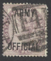 Great Britain Sc# O58 Used 1901 6p Official - Oficiales