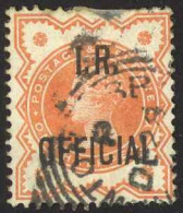 Great Britain Sc# O11 Used (b) 1888-1889 ½p Vermilion Official - Dienstzegels