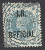 Great Britain Sc# O2 Used 1882-1885 ½p Pale Green Official - Dienstzegels
