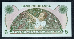 UGANDA 5 SHILLINGS AÑO 1982 SC/UNC. P-15 - Ouganda