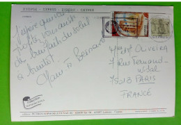 CHIPRIOTA, Postal, Correo Enviado Desde Chipre A Francia. 2000 - Briefe U. Dokumente