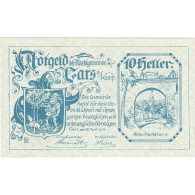 Billet, Autriche, Gars Am Kamp, 10 Heller, Blason 1920-12-31, SPL Mehl:FS 222c - Oesterreich