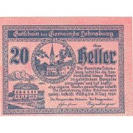 Billet, Autriche, Lohnsburg, 20 Heller, Eglise 1920-12-31, SPL Mehl:FS 561II - Oesterreich
