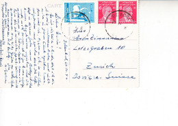 TUECHIA  1946 - Cartolina Per Zurich - Cartas & Documentos