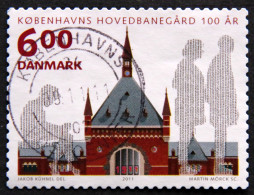 Denmark 2011 Copenhagen Central Station 100 Years    Minr.1669A     (O)  ( Lot  B 2200 ) - Oblitérés