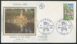 Europa CEPT 1978 France - Frankreich FDC Y&T N°2009 - Michel N°2099 - 1,40f EUROPA - 1978