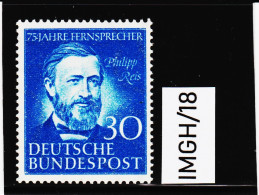 IMGH/18 DEUTSCHLAND BRD 1952 Michl  161 ** Postfrisch SIEHE ABBILDUNG - Ungebraucht