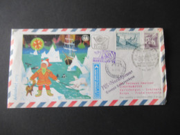 Österreich 1973 Sonderbeleg / Polarpost M/S Nordstjernen Nordkapp 1973 / Arktisbrief 1973 Mit Sonderstempel - Cartas & Documentos