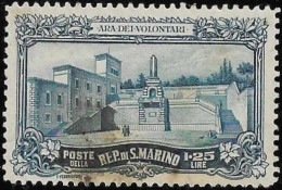 San Marino 1927 Used Stamp War Memorial Architecture 1.25 Lire [WLT1636] - Gebraucht