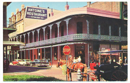 CPSM  9 X 14 Etats Unis USA (112) Louisiane NEW ORLEANS Antoine's Restaurant Established 1840 - New Orleans