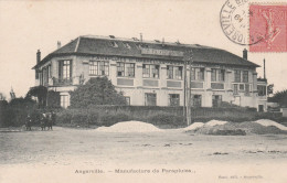 ANGERVILLE MANUFACTURE DE PARAPLUIES 1908 TBE - Angerville