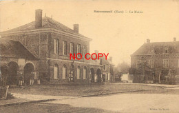 (B&P) 27 BEAUMESNIL. La Mairie 1925. Etat Impeccable... - Beaumesnil