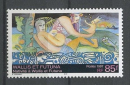 WALLIS FUTUNA 1997 N° 511 ** Neufs MNH Superbe Peinture Paint Noël Christmas - Nuevos