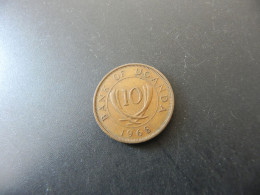 Uganda 10 Cents 1968 - Oeganda
