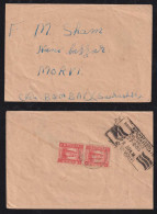 Maldives 1956 Cover To MORVI MORBI India - Malediven (...-1965)