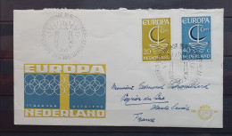 12 - 23 // Nederland  - Europa 1966 à Destination De Veyrier Du Lac - Haute Savoie - Covers & Documents