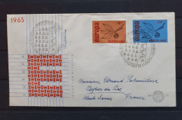 12 - 23 // Nederland  - Europa 1965 Sur Lettre à Destination De Veyrier Du Lac - Haute Savoie - Brieven En Documenten