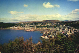 OBAN, SCOTLAND, PORT, SHIPS, ARCHITECTURE, UNITED KINGDOM - Argyllshire