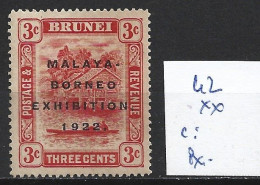 BRUNEÏ 42 ** Côte 8 € - Brunei (...-1984)