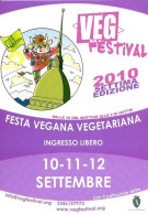 [MD8390] CPM - TORINO - VEG FESTIVAL 2010 SETTIMA EDIZIONE - FESTA VEGANA VEGETARIANA - PERFETTA - Non Viaggiata - Tentoonstellingen