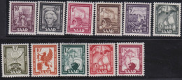 Saar    -     Michel   -  272/282       -    **      -     Postfrisch - Unused Stamps