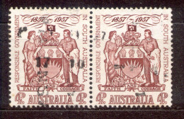 Australia Australien 1957 - Michel Nr. 277 O Paar - Usati