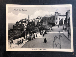 SALUTI DA BUTERA ( CALTANISSETTA ) PIAZZA DANTE 1954 - Caltanissetta