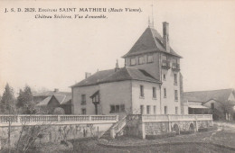 SAINT MATHIEU CHATEAU SECHERES VUE D'ENSEMBLE TBE - Saint Mathieu