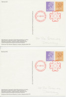 GB SPECIAL EVENT POSTMARKS 1982 NATIONAL POSTAL MUSEUM LONDON EC1. National Postal Museum Cards Series 9/1-4, One Card - Cartas & Documentos
