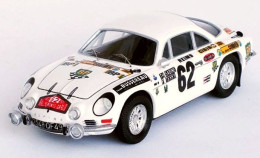 Alpine Renault A110 - Rallye Monte-Carlo 1973 #62 - Thierry Sabine/P. Terry - Troféu - Trofeu