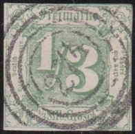 Thurn Und Taxis      -     Michel   -  27 (2 Scans)       -    O      -    Gestempelt - Used