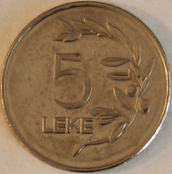 Albania - 5 Leke 2000, KM# 76 (#2729) - Albanie