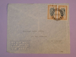 AG48 CONGO BELGE BELLE LETTRE  1951  ASSEZ  RARE DESTINATION  A MILANO ITALIA  +AFF. INTERESSANT++ + - Storia Postale