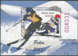 KOS 2022-02 OLY BEIJING, KOSOVO, S/S, MNH - Inverno 2022 : Pechino