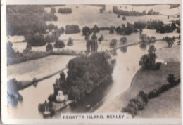 Britain From The Air 1938 - Senior Service - Real Photo - 14 Regatta Island, Henley - UK - Wills