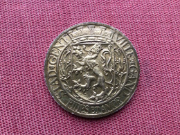 BELGIQUE Rare Jeton De 5 Franken Ville De Gand - Monétaires / De Nécessité