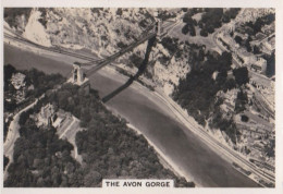 Britain From The Air 1938 - Senior Service - Real Photo - 22 The Avon Gorge, Clifton, Bristol - Wills