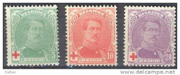 _Zt988: N° 129/31:  Met Spoor Van Scharniertje...: Mint Hinged: X - 1914-1915 Red Cross