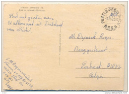 3pk367: POSTES-POSTERIJEN B.P.S. 6  -3-11-61 / Pk:   Luftkurort  ANSBERG I W. > Torhout - Marcas De La Armada