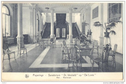 Pk340: Nels  Poperinge - Sanatorium "St. Idesbald" Op "de Lovie"  Hall - Wachtzaal - Poperinge