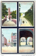 3pk920: Nijmegen Korte Burschstrrat - Gezicht Op De Grote Markt - Gezicht Vanaf De Brug  Van Het Walkhof..Belvedere.1907 - Nijmegen