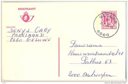 1p519: BRIEFKAART: 10,F: GELUWE  / F 8660 1984 > Antwerpen - Cartes Postales 1951-..