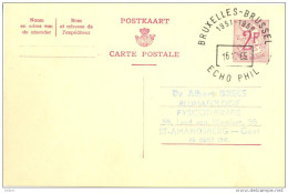 _Q853: BRUXELLES-BRUSSEL 1951-1966 16-10-65 ECHO PHIL - Commemorative Documents