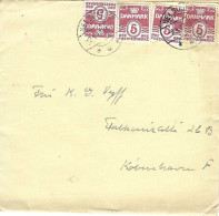 DENMARK # LETTER FROM 1947 - Entiers Postaux