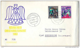 _Nx643: N°673 & 674 : WASSERBILLIG 17.8.66 - Storia Postale