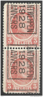 6Wz-369: N° 165 B : Ver. Paar.. ANTWERPEN 1928 ANVERS - Typografisch 1922-31 (Houyoux)