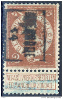 Gk186: N° 2338B : AVERBODE 14 - Rolstempels 1910-19